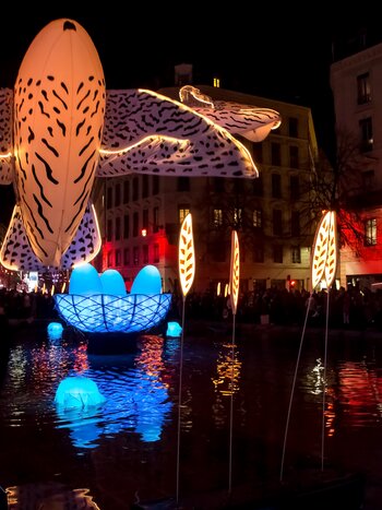 railtour Städtereisen zu Lichtfestivals | © Shutterstock 775466497
