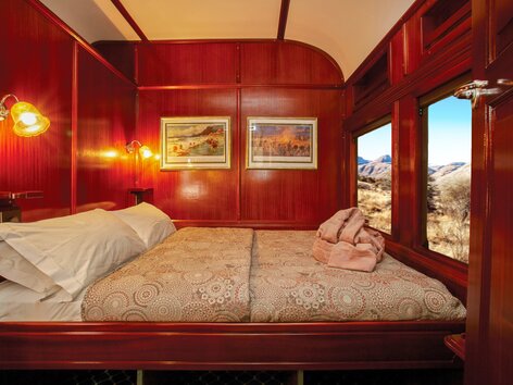 Kategorie Elefant mit Doppelbett | © Rovos Rail Tours