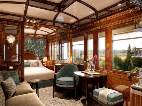 Grand Suite Royal Scotsman | © Belmond