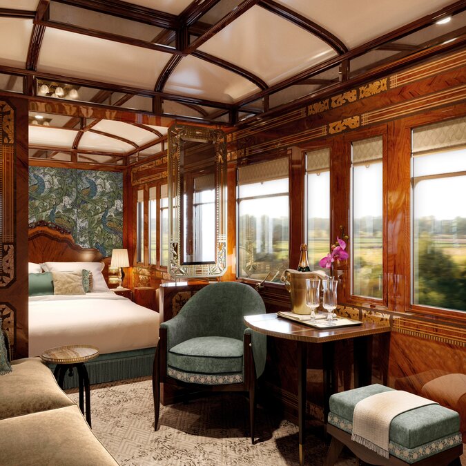 Grand Suite Royal Scotsman | © Belmond