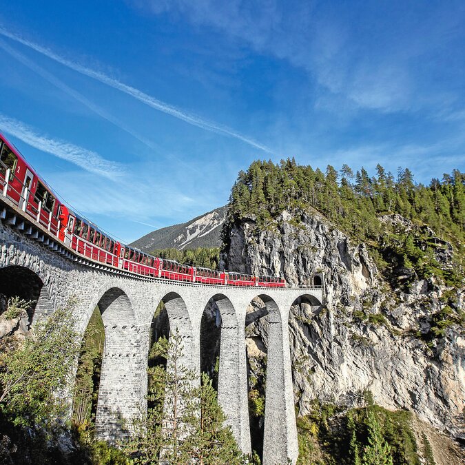 Bernina Express | © Rhätische Bahn/Andrea Badrutt