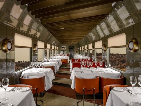 La Dolce Vita Orient Express - Dining car | © La Dolce Vita Orient Express