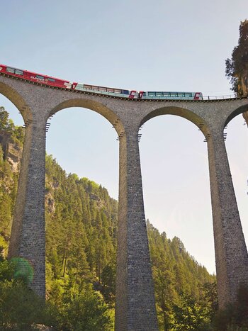 Landwasserviadukt | © Glacier Express / Stefan Schlumpf