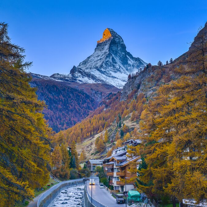 Zermatt und das Matterhorn | © Shutterstock 524231524