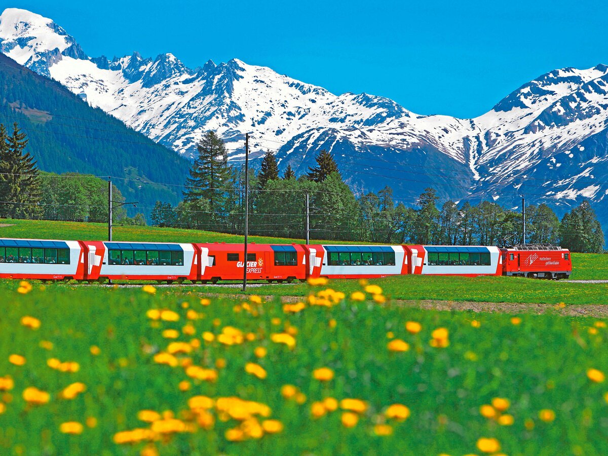 Glacier Express | © Matterhorn Gotthard Bahn/Swiss Travel swiss-image.ch/Thomas Andenmatten