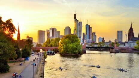 Frankfurt_Skyline Mainufer | © DZT_Francesco Carovillano