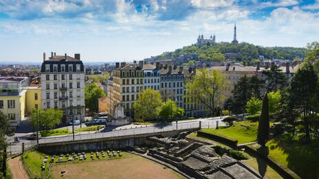 Amphitheater_Fourviere_Basilika_Lyon Stadt | © Gaël Fontaine