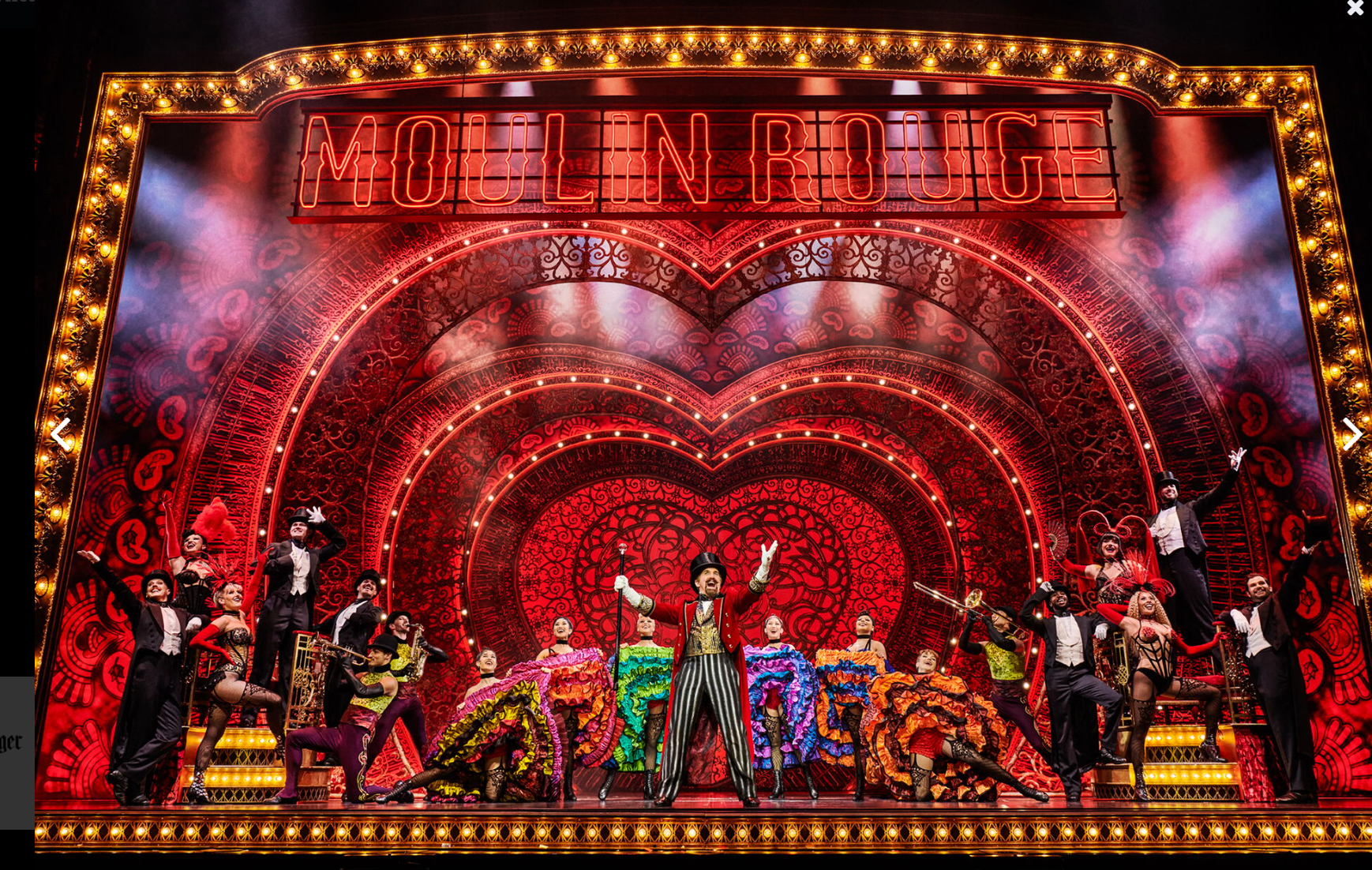 Moulin Rouge! The musical: un show spectaculaire