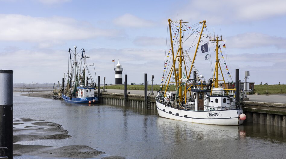 Kutterhafen Kleiner Preuße, Nordsee | © Tourismus-Agentur Nordsee GmbH