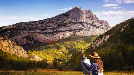 Eintauchen in das Licht wie Cézanne | © #ExploreFrance