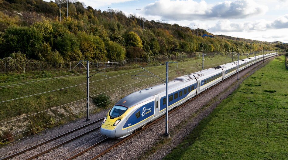 Zug in Landschaft | © Eurostar