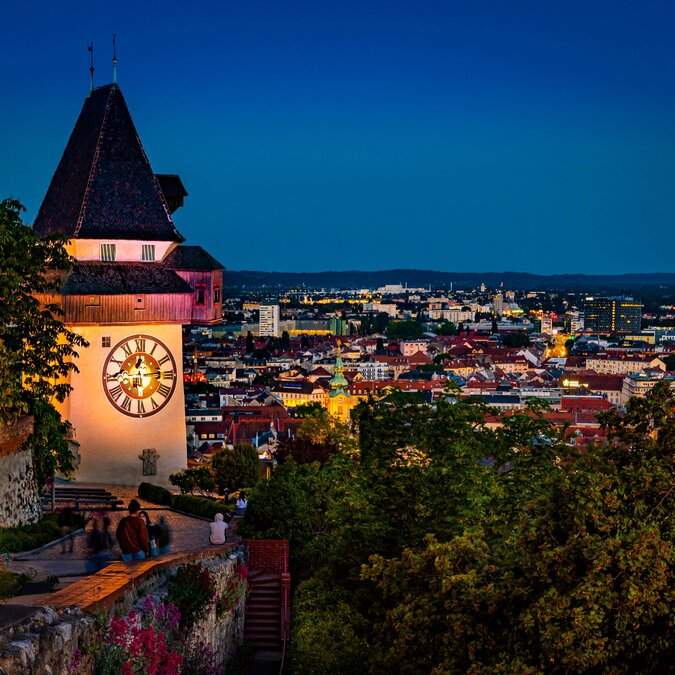 Schlossberg Graz | © Graz Tourismus - Werner Krug