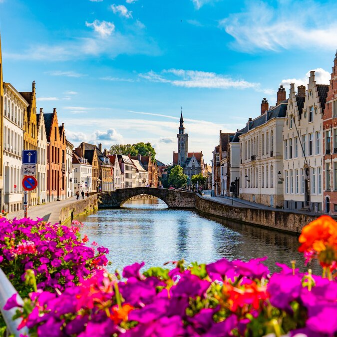 The Belgian city of Bruges | © shutterstock_2660677303