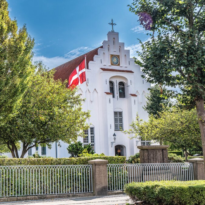 Trinitatis Kirche in Federicia | © shutterstock_2357413651