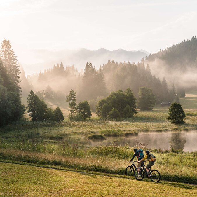 Radtour in Garmisch-Partenkirchen | © Erik Gross
