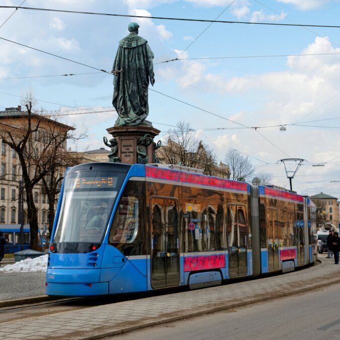 Tram 19 München | © Shutterstock 1559941772