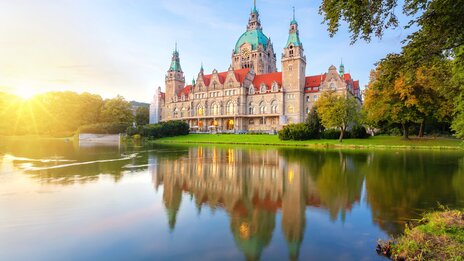 Neuer Rathaus in Hannover | © Shutterstock 1876052881