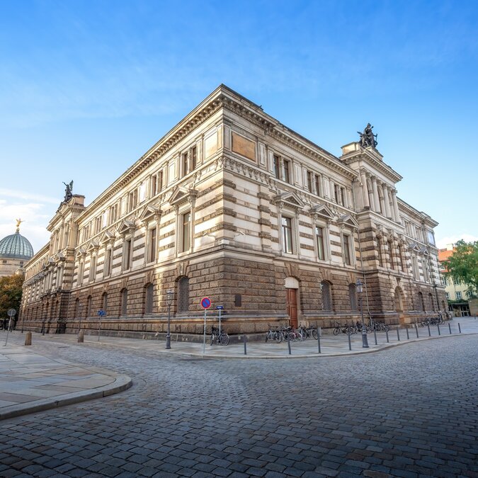 Albertinum Museum Building - Dresden, Sachsen, Deutschland