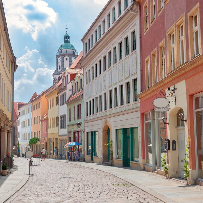 Altstadt von Meissen, Deutschland