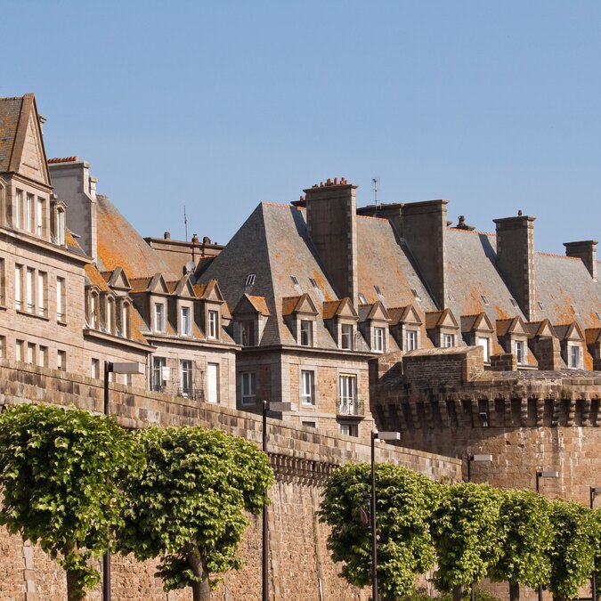 St. Malo Stadtansicht | © shutterstock_58175437