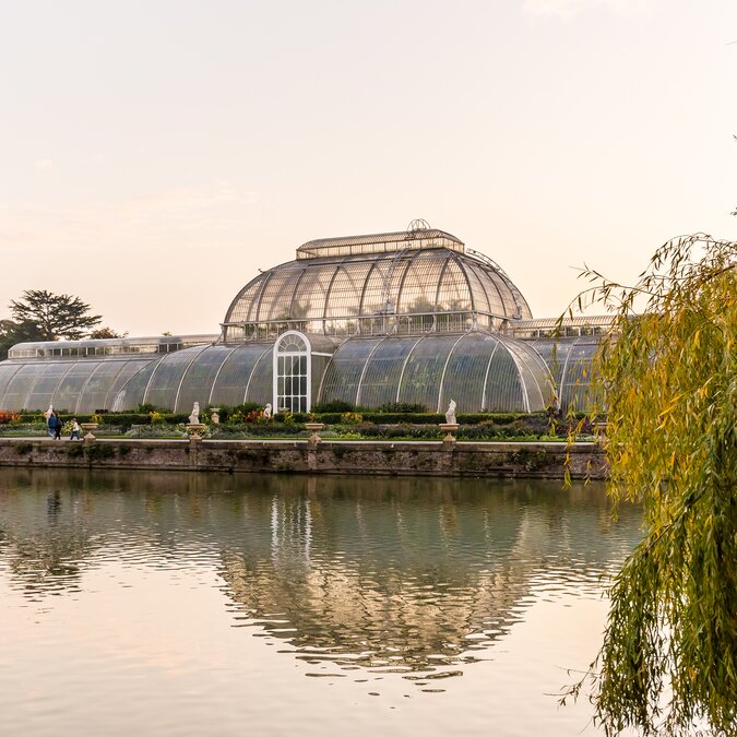 Coucher de soleil à Kew Gardens, Londres, Royaume-Uni | © Shutterstock 735019888