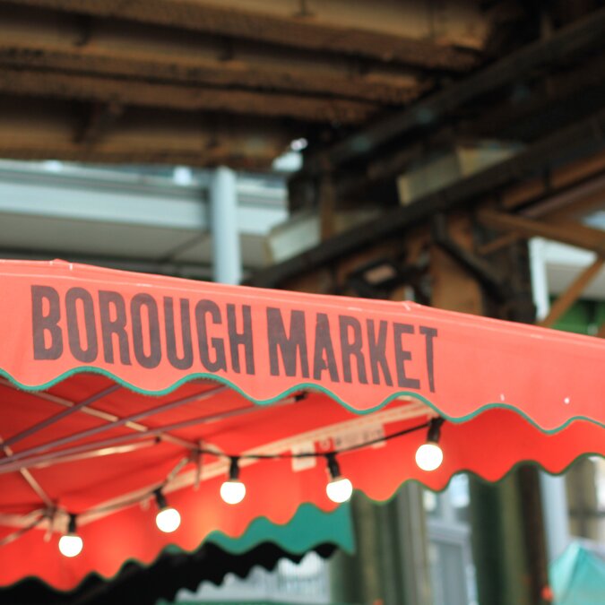 Marché de Borough. Marché de rue. Marché en plein air.