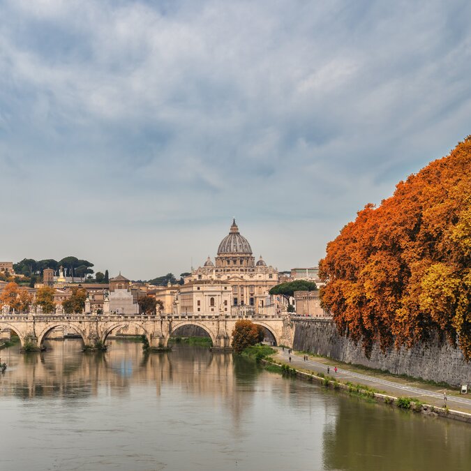 Rome au bord du Tibre | © Shutterstock 2030090342