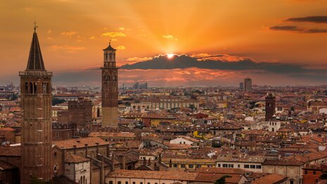Stadtzentrum Verona | © Shutterstock 1581649885