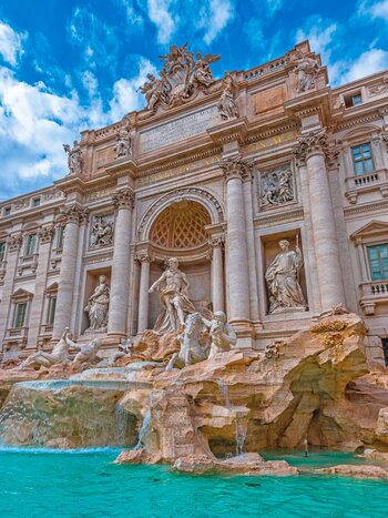 Trevi Brunnen in Rom | © Shutterstock 519871624