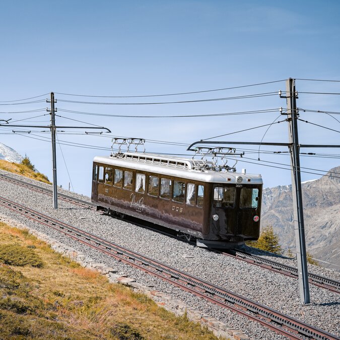 NostalChic Wagon am Gornergrat | © Gornergrat Bahn