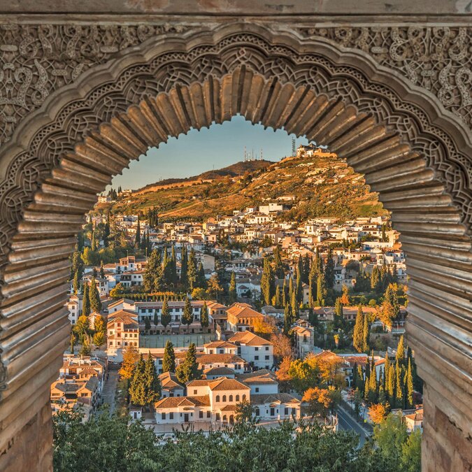 View of the Albayzin district in Granada | © Shutterstock 341928434