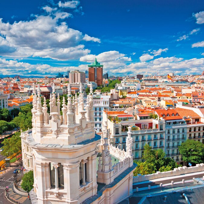 Centre-ville de Madrid | © Shutterstock 128223203