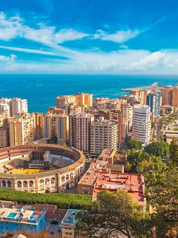 Vue panoramique de Malaga | © Shutterstock 573139261