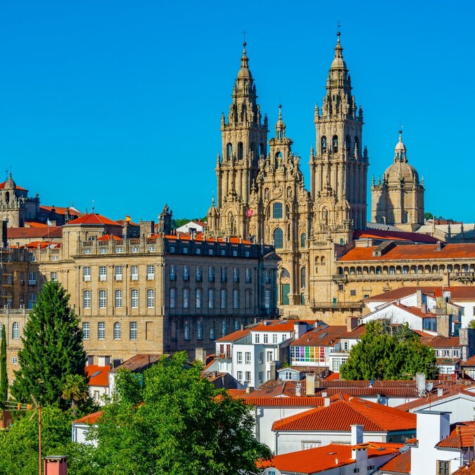 Kathedrale von Santiago de Compostela | © Shutterstock 2404062975