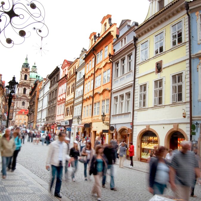 Crowd in the streets of Prague | © Shutterstock 58191259